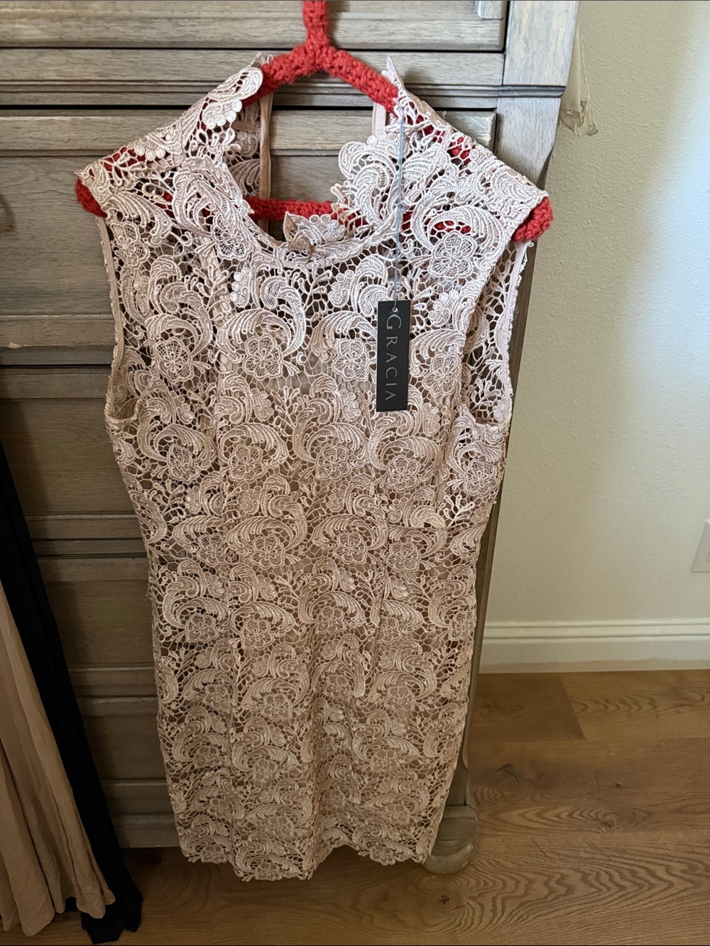 Sleeveless Lace Dress NWT